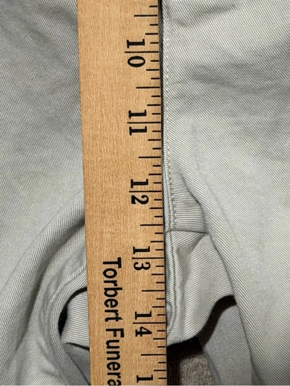 Polo Ralph Lauren Tyler Cotton Khaki Men’s Shorts Size 42 Pleated Front Vintage - Picture 7 of 8